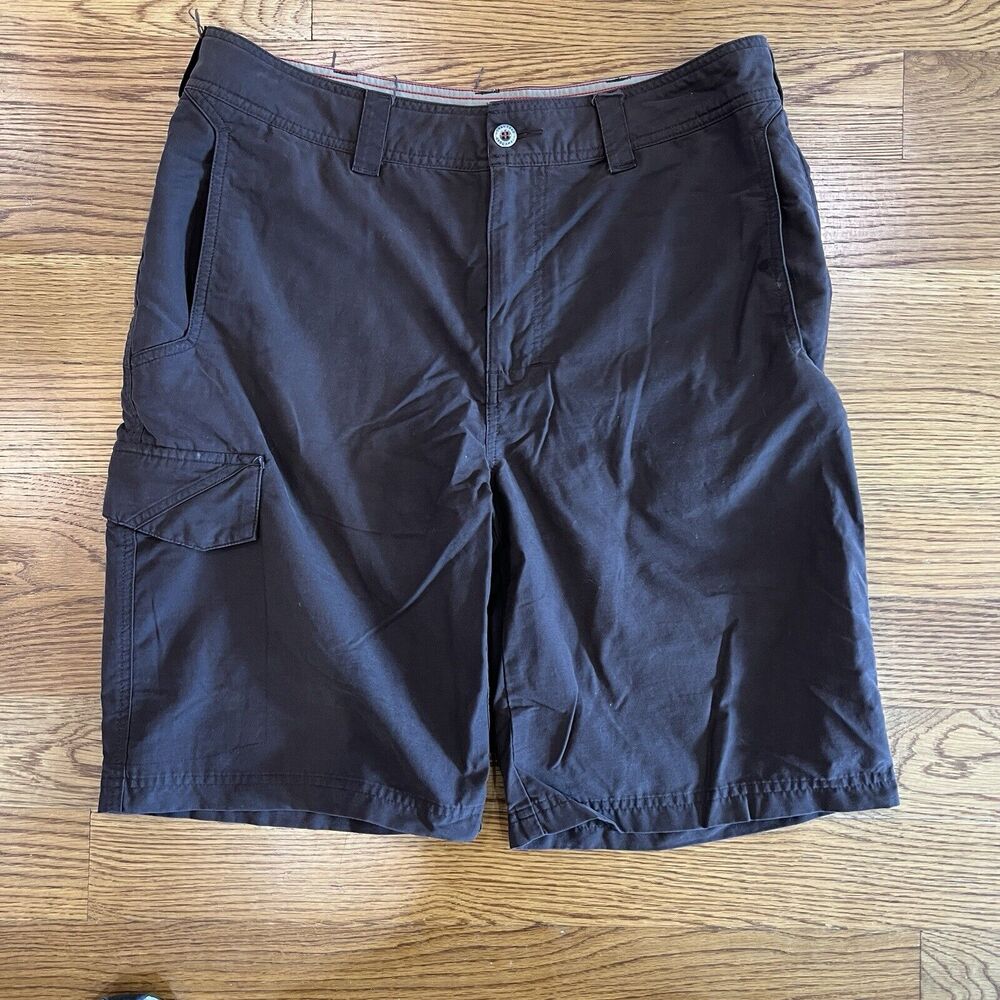 Men’s Horny Toad Cargo Shorts Size 34 Brown